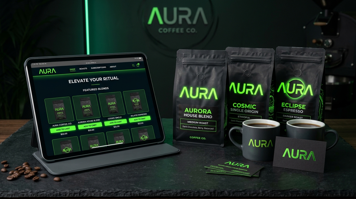 Aura Coffee Co Project Showcase